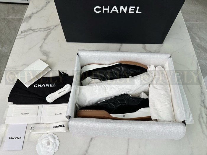 샤넬 로우탑 퀄팅 스니커즈