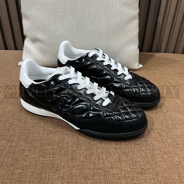 샤넬 카프스킨 퀄팅 스니커즈