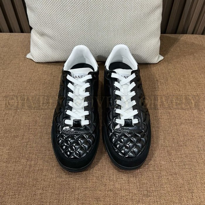 샤넬 카프스킨 퀄팅 스니커즈