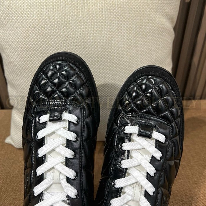 샤넬 카프스킨 퀄팅 스니커즈