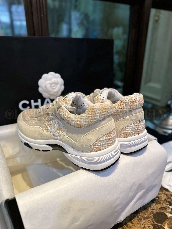 샤넬 트위드 스니커즈