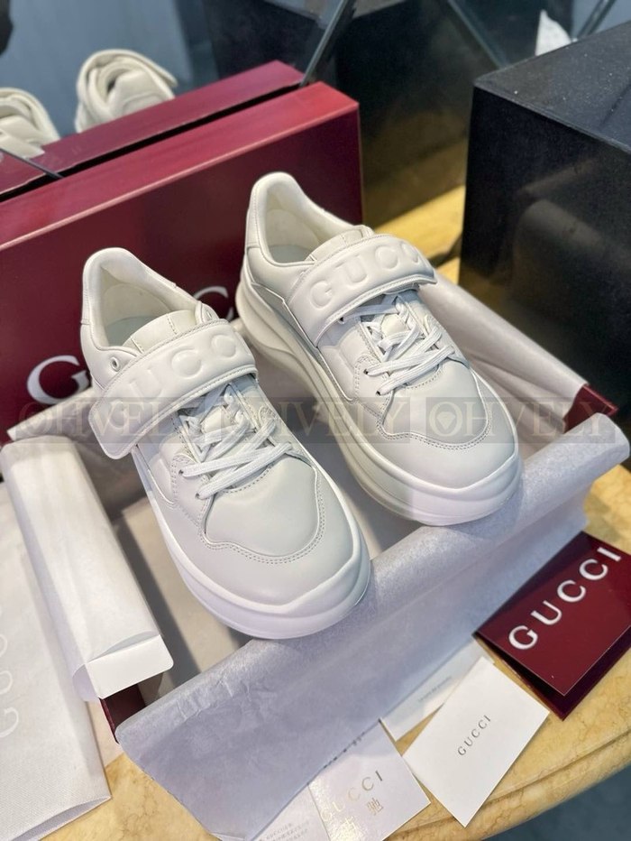 구찌 웨이브 웨지힐 스니커즈