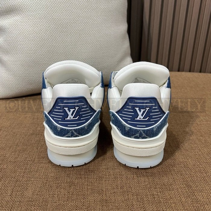 루이비통 LV 트레이너 데님 스니커즈