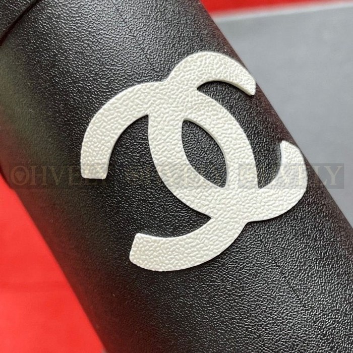 샤넬 로고 레인부츠