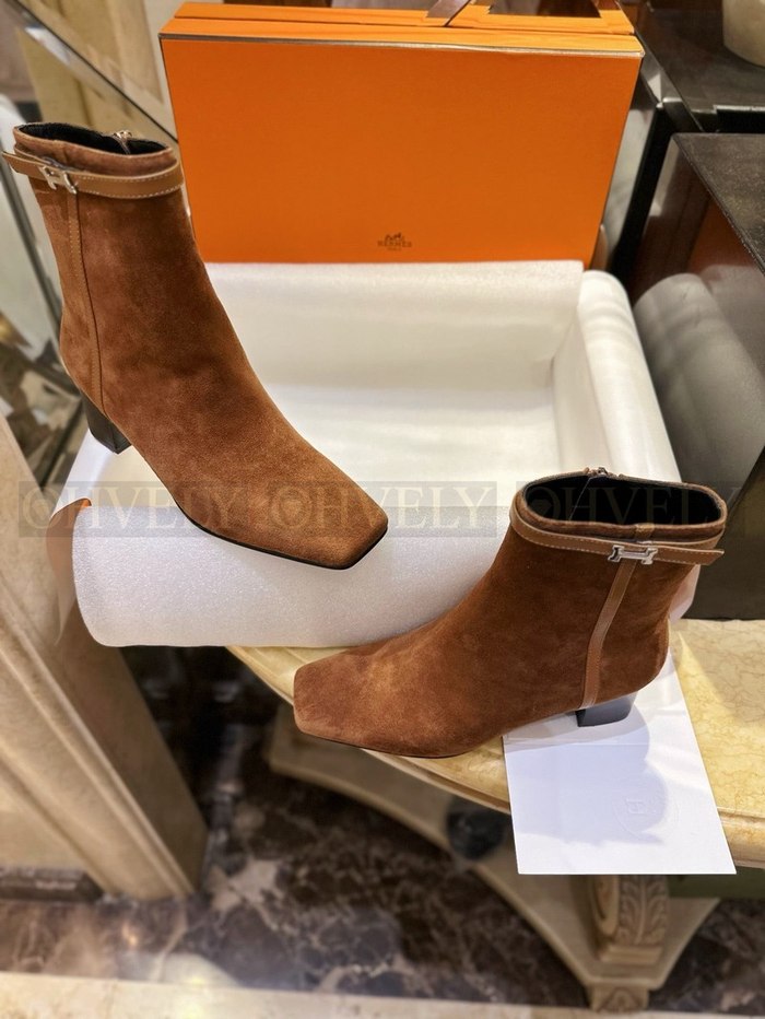 에르메스 하네 숏 부츠