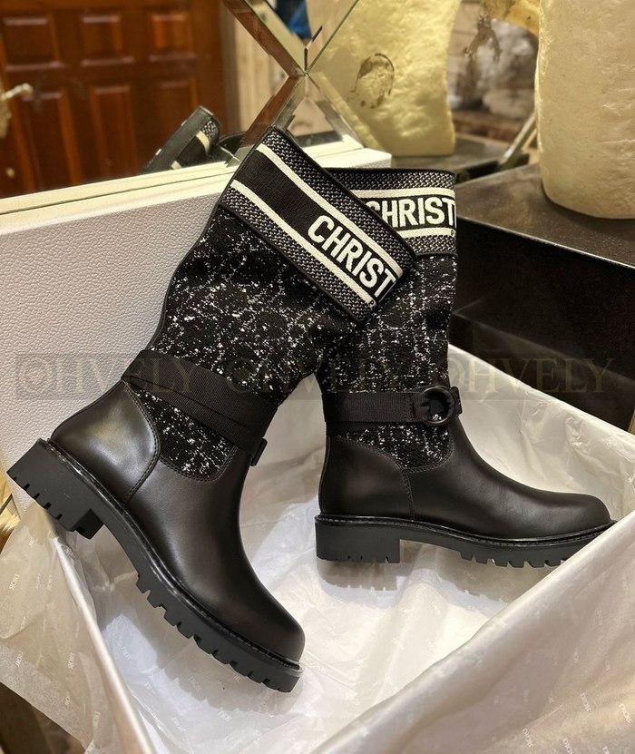 디올 디 메이저 앵클 부츠