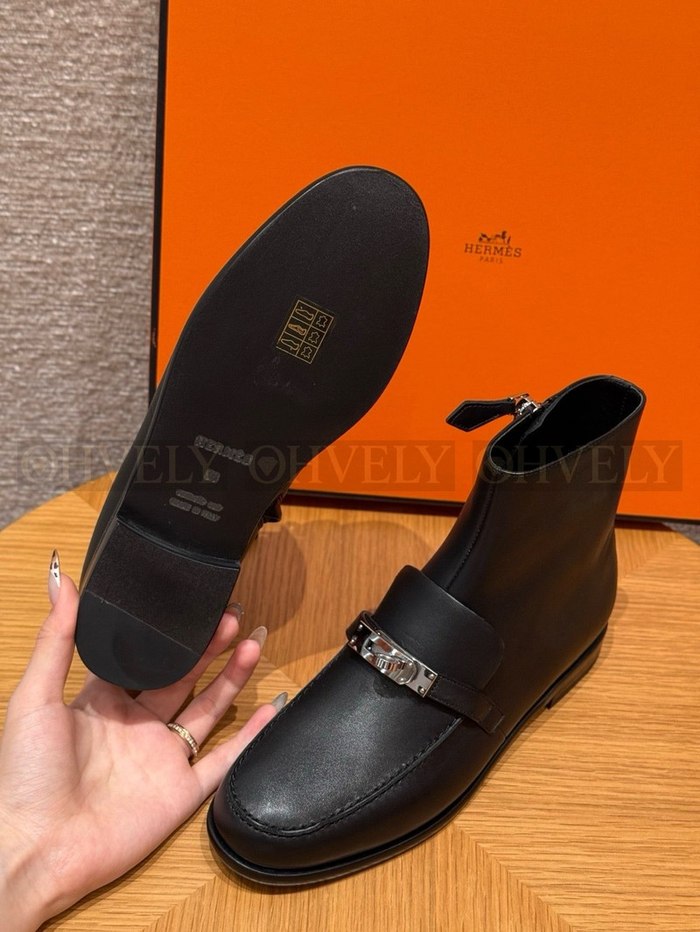 에르메스 Kelsy 앵클 부츠