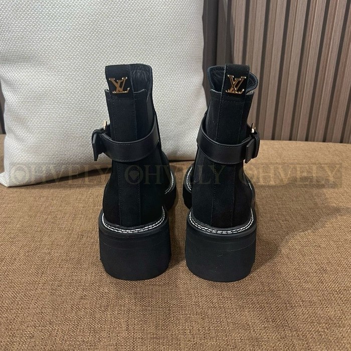루이비통 보부르 앵클 부츠