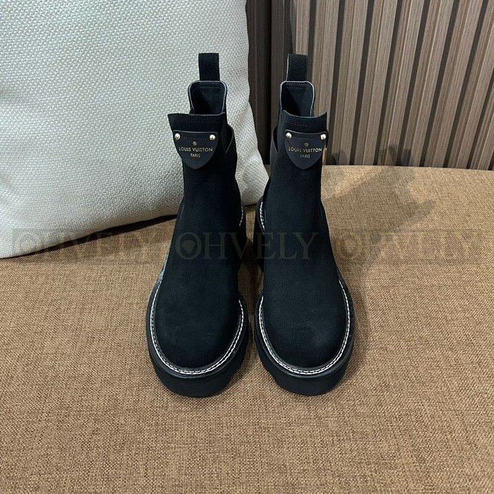 루이비통 보부르 앵클 부츠