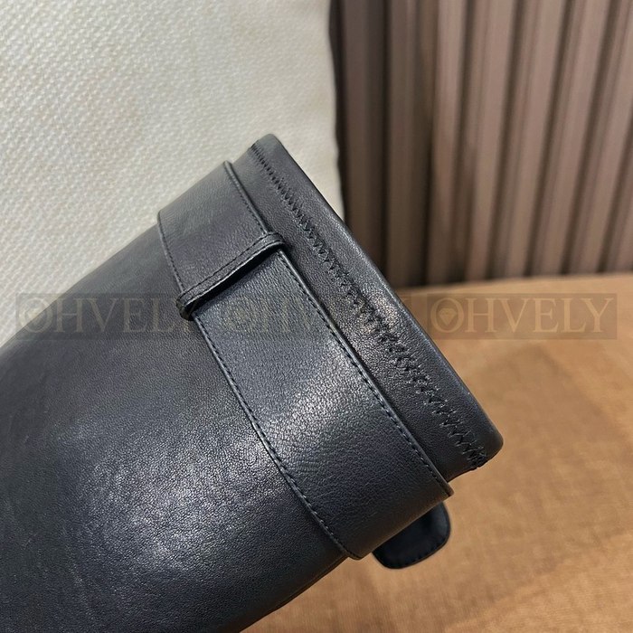 미우 미우 나파 레더 부츠 버클