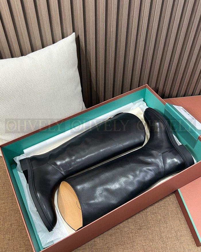 로로피아나 킬다 부츠 카프스킨