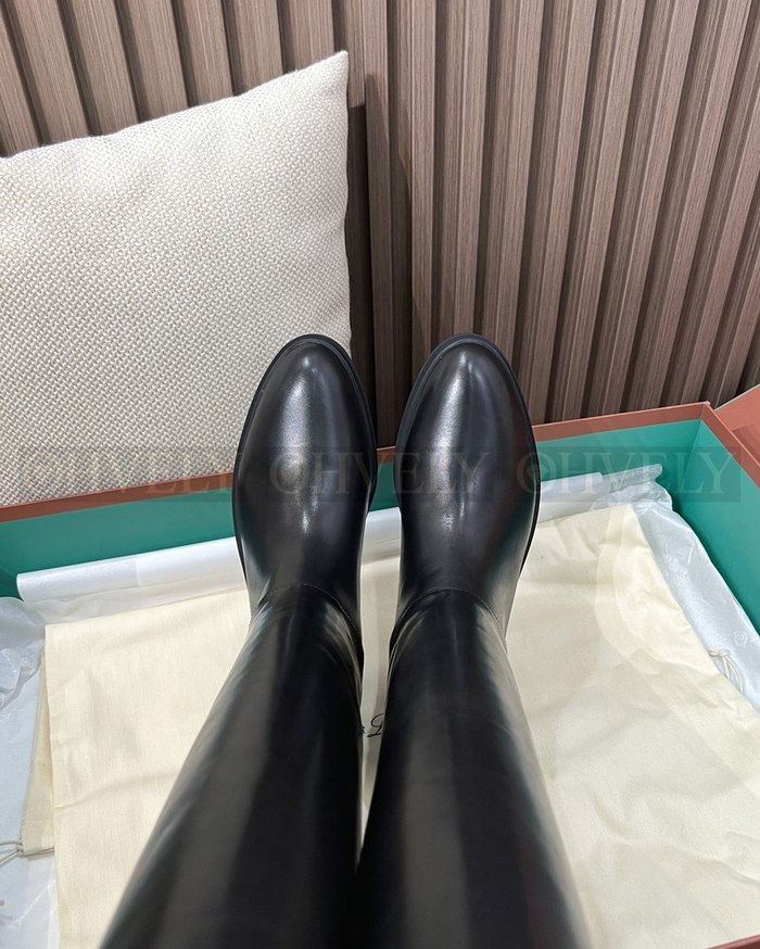 로로피아나 킬다 부츠 카프스킨