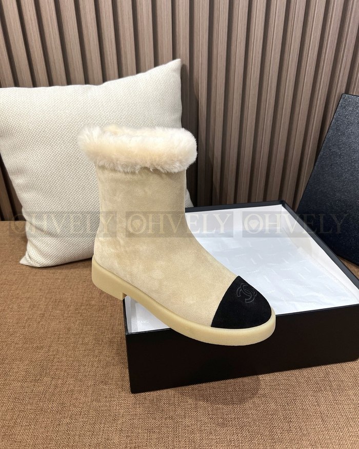 샤넬 스노우 첼시 부츠