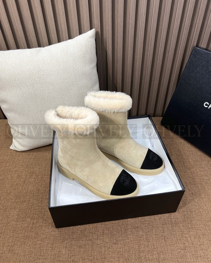 샤넬 스노우 첼시 부츠