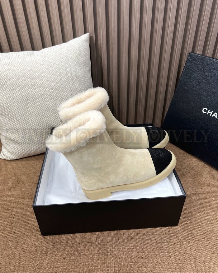 샤넬 스노우 첼시 부츠