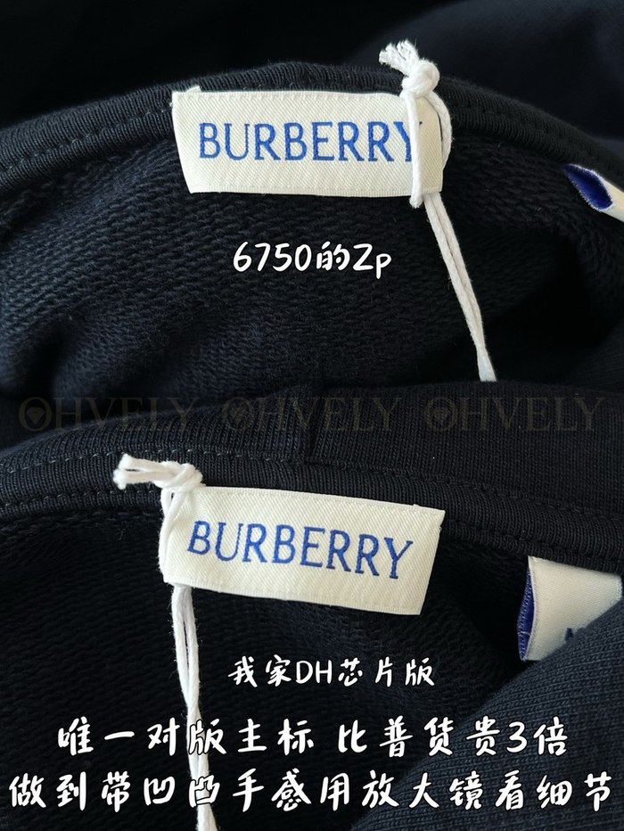 【 ZP 】Burberry 후드티 네이비 (매장가 135만원)