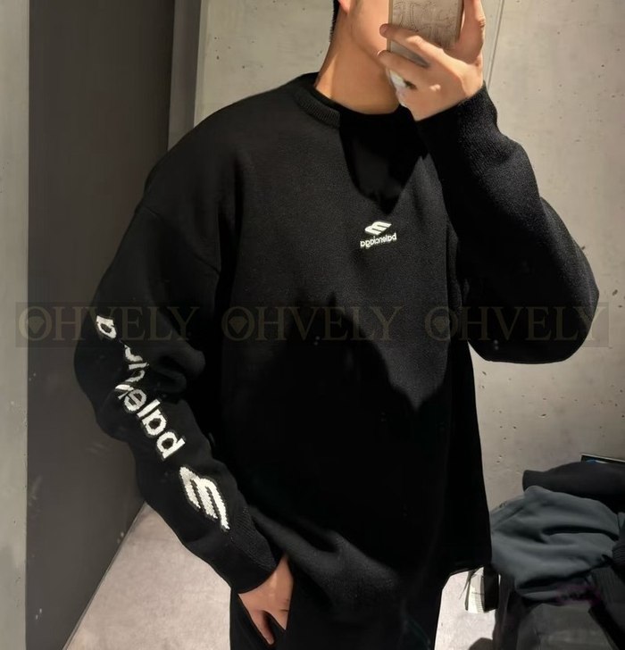 【 ZP 】BALENCIAGA 맨투맨 블랙 (매장가 288만원)