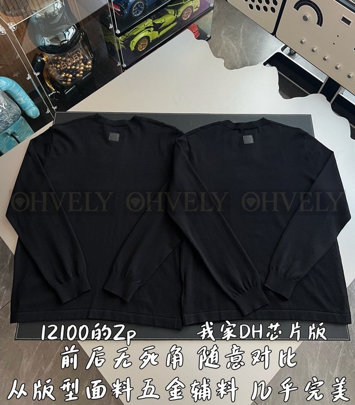 【 ZP 】LOUIS VUITTON 니트 맨투맨 블랙 (매장가 242만원)