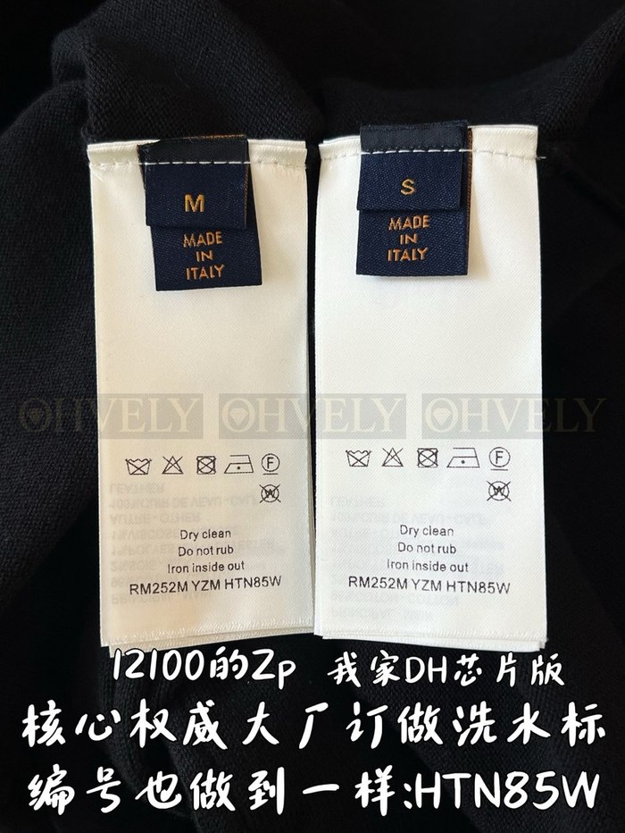 【 ZP 】LOUIS VUITTON 니트 맨투맨 블랙 (매장가 242만원)