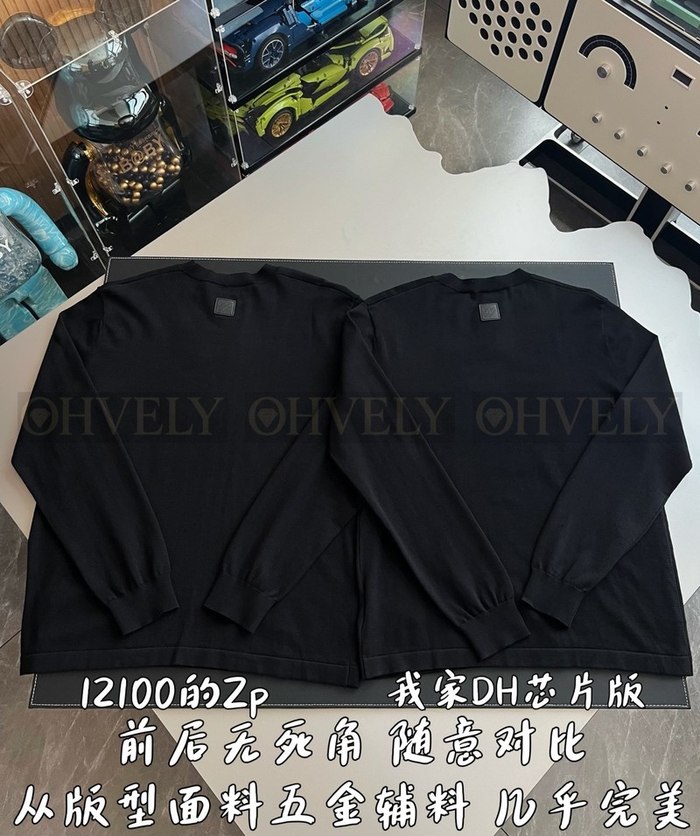 【 ZP 】LOUIS VUITTON 니트 맨투맨 블랙 (매장가 242만원)