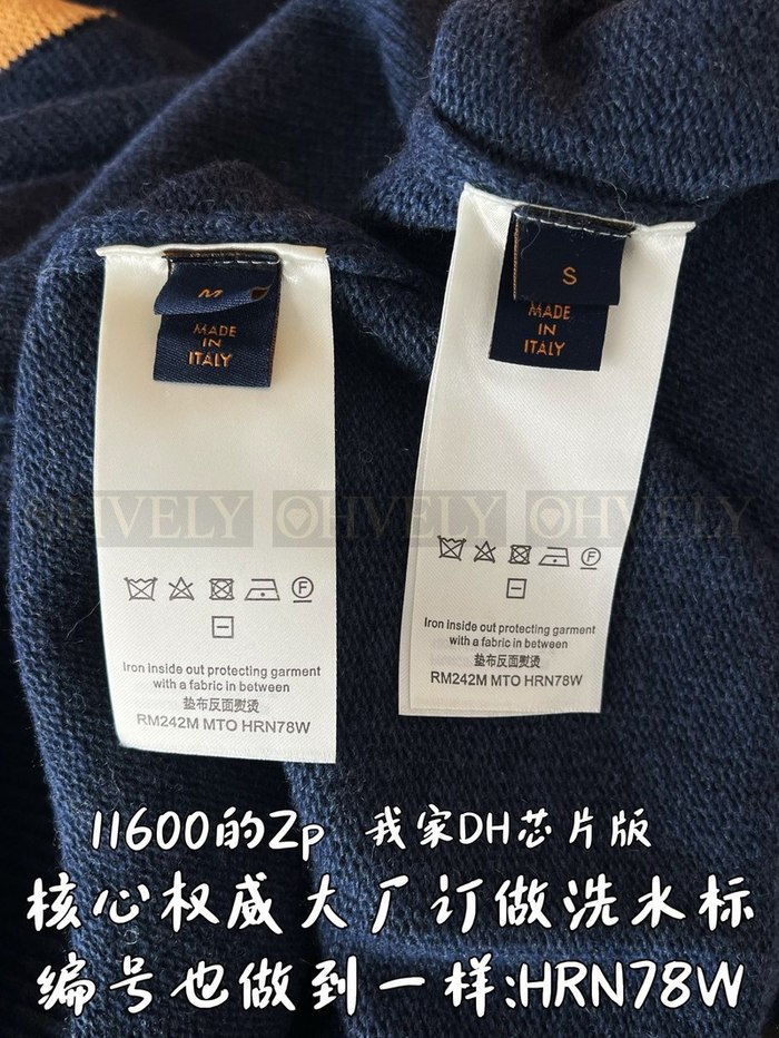 【 ZP 】LOUIS VUITTON 니트 - 블루 (매장가 232만원)