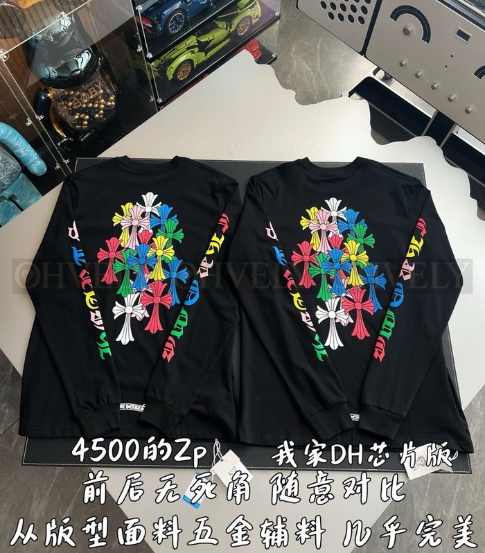 【 ZP 】CHROME HEARTS 티셔츠 블랙 (매장가 90만원)