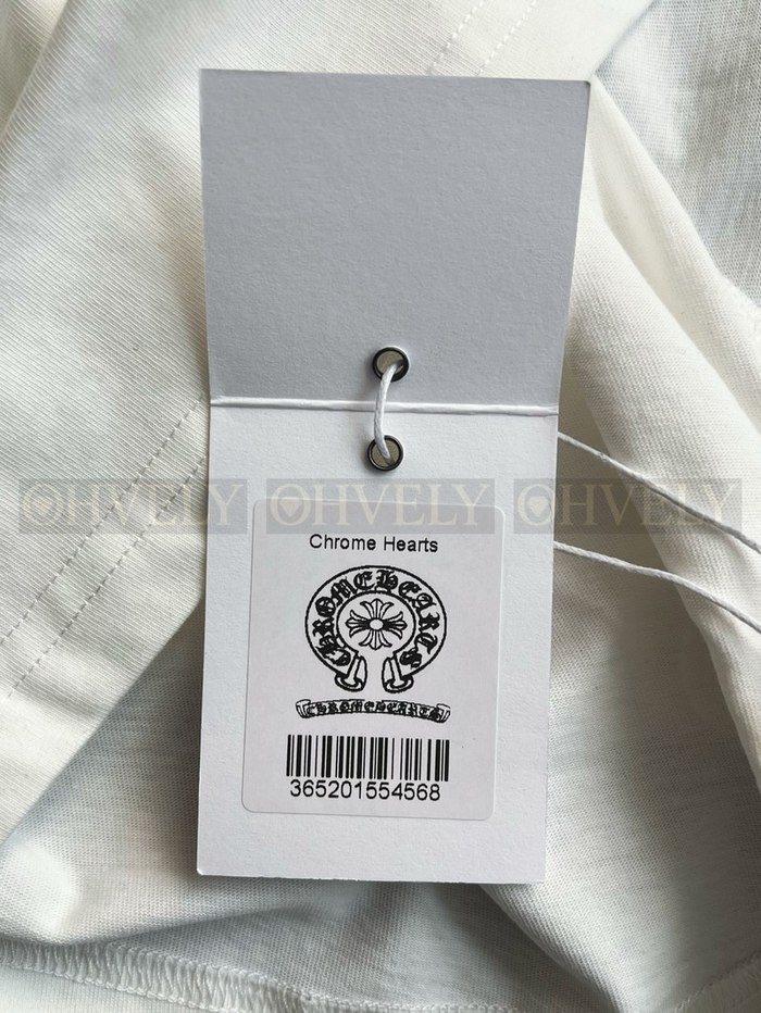 【 ZP 】CHROME HEARTS 티셔츠 화이트 (매장가 90만원)