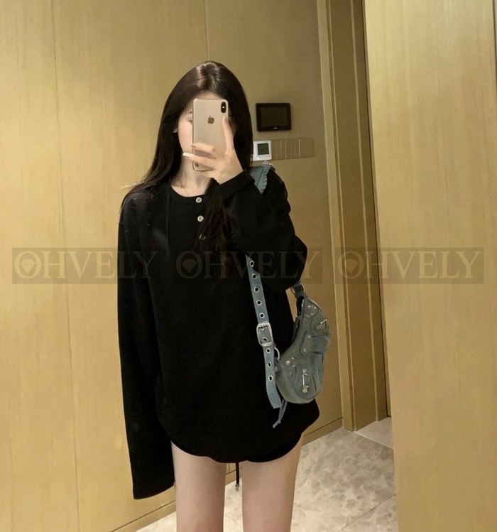 【 ZP 】CHROME HEARTS 롱 슬리브 블랙 (매장가 192만원)