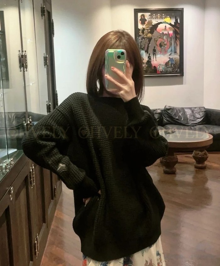 【 ZP 】CHROME HEARTS 니트 맨투맨 블랙 (매장가 310만원)