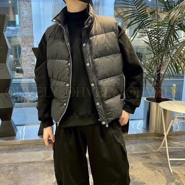 【 ZP 】CHROME HEARTS 조끼 블랙 (매장가 692만원)