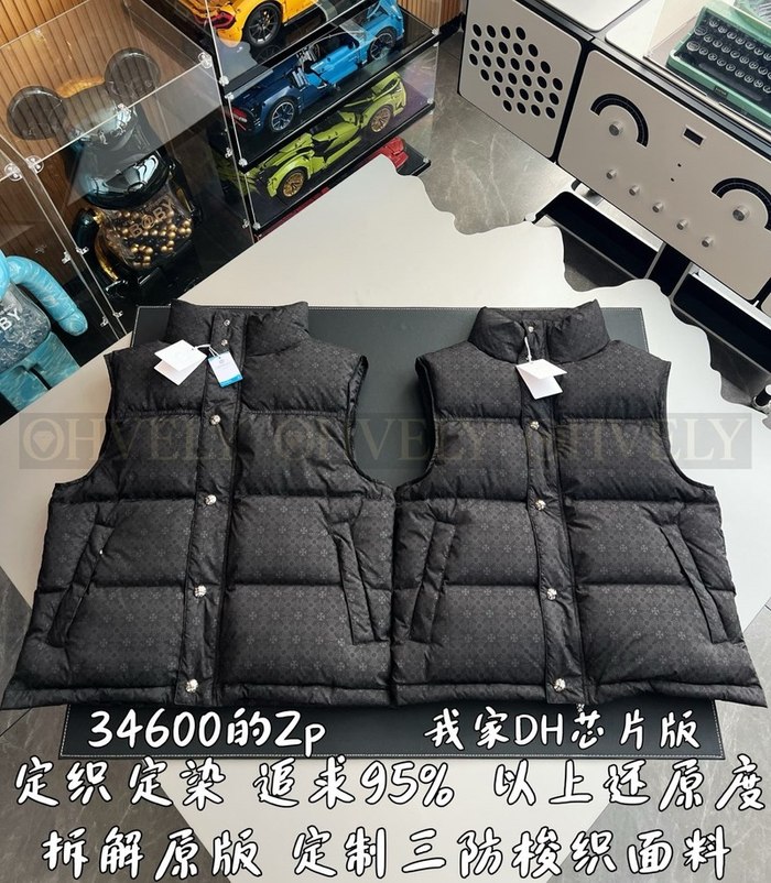 【 ZP 】CHROME HEARTS 조끼 블랙 (매장가 692만원)