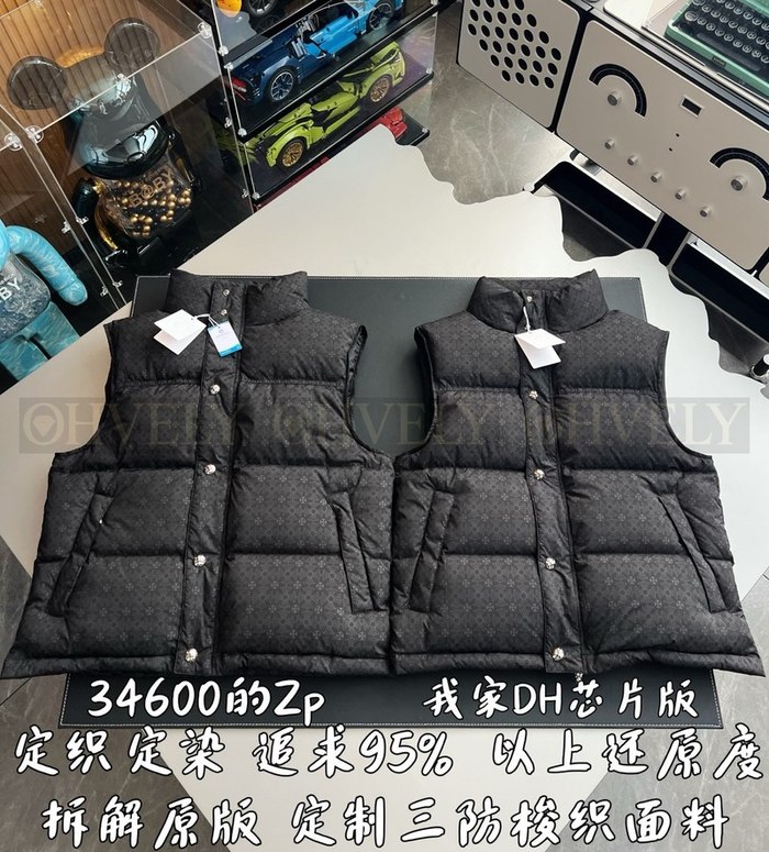 【 ZP 】CHROME HEARTS 조끼 블랙 (매장가 692만원)