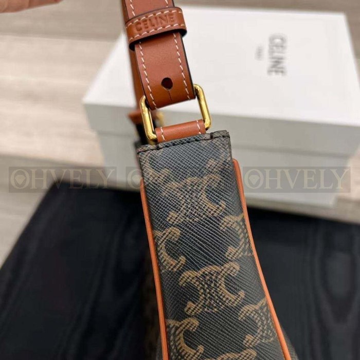 셀린느 아바 숄더백 캔버스