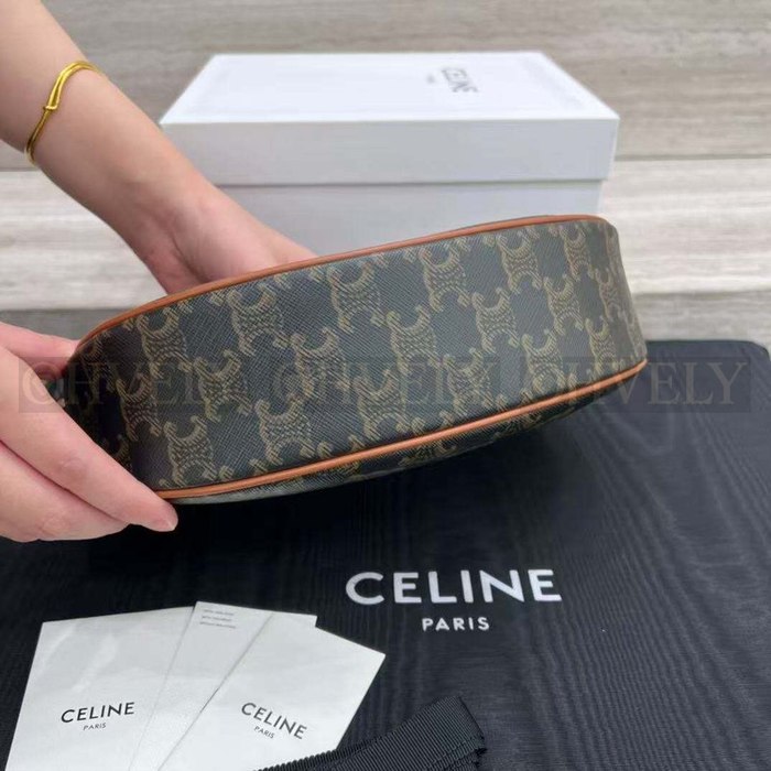 셀린느 아바 숄더백 캔버스