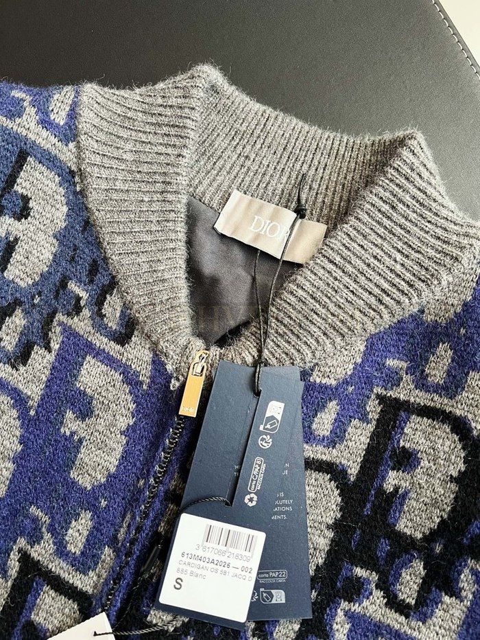 【 ZP 】DIOR 집업 니트 (매장가 580만원)