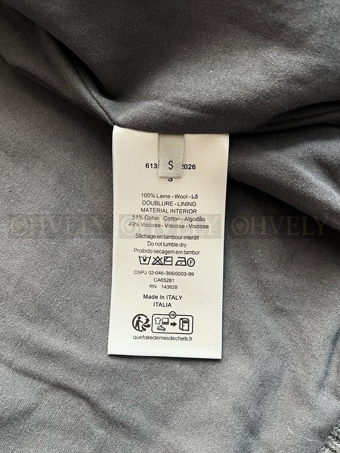 【 ZP 】DIOR 집업 니트 (매장가 580만원)