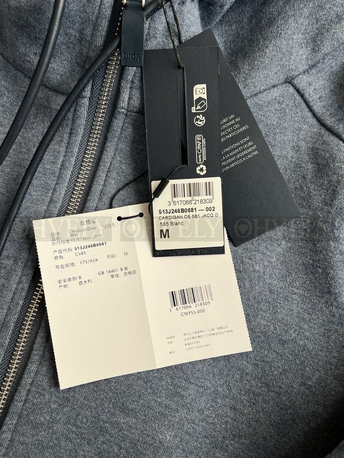 【 ZP 】DIOR 집업 후드 (매장가 1080만원)