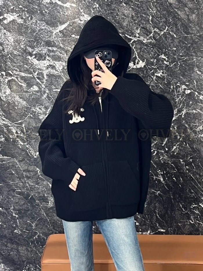 【 ZP 】CELINE 집업 후드 아우터 (매장가 320만원)