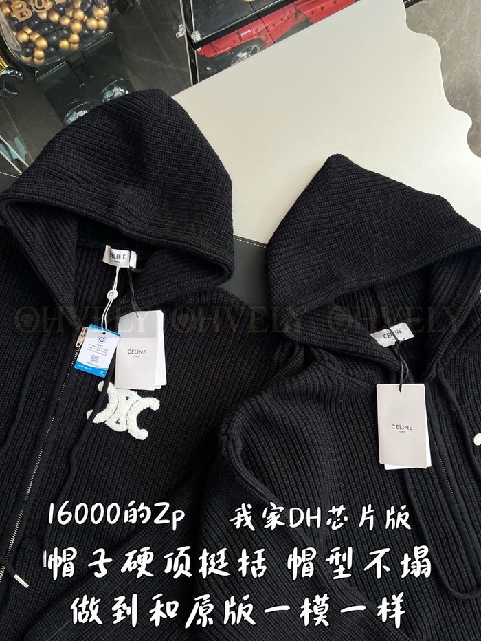 【 ZP 】CELINE 집업 후드 아우터 (매장가 320만원)