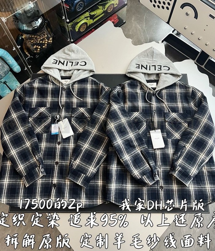 【 ZP 】CELINE 체크 아우터 (350만원)