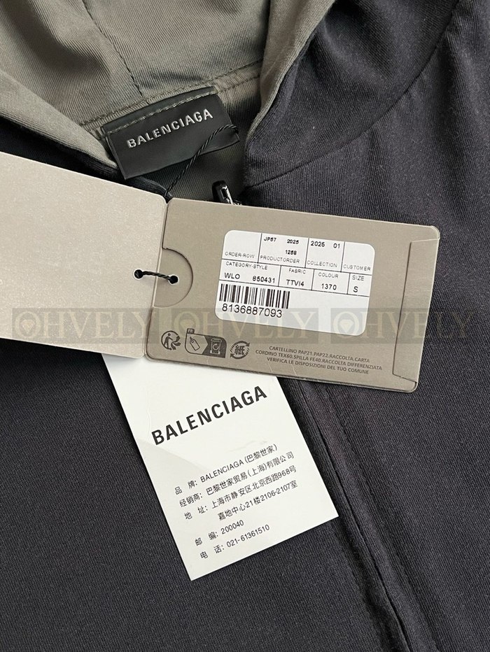 【 ZP 】BALENCIAGA 집업 후드 (매장가 251만원)