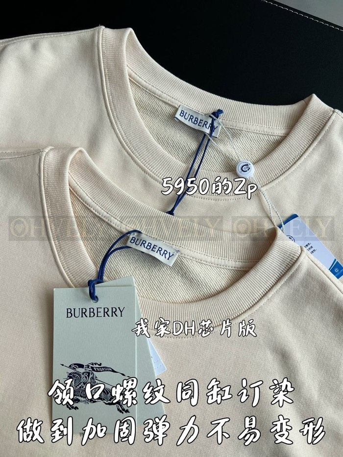 【 ZP 】Burberry 체크 라벨 울 스웨터 (매장가 119만원)