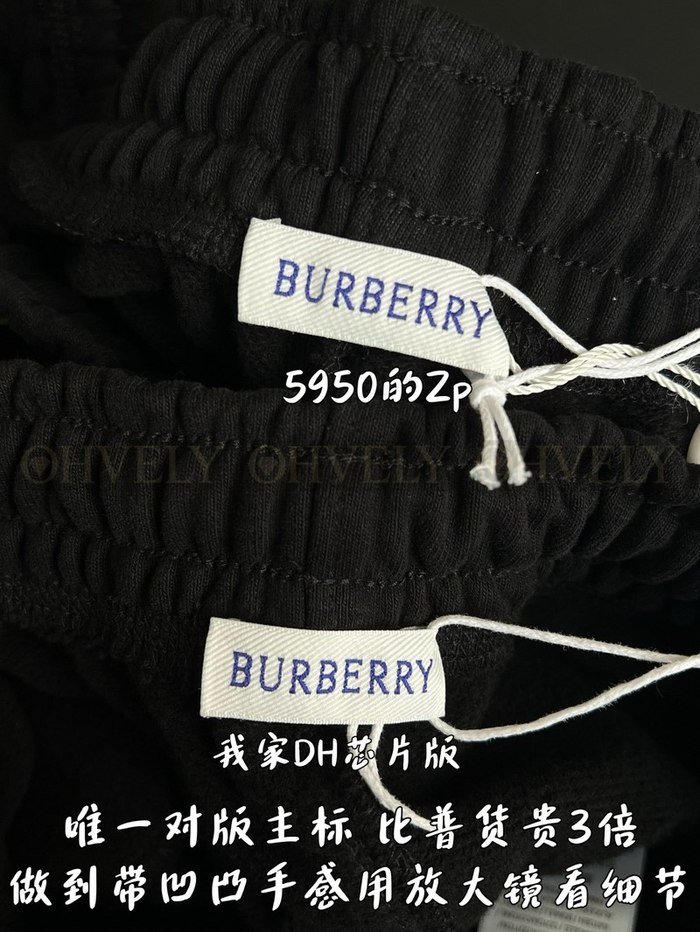 【 ZP 】Burberry 사이드 스몰 체크 바지 (매장가 119만원)