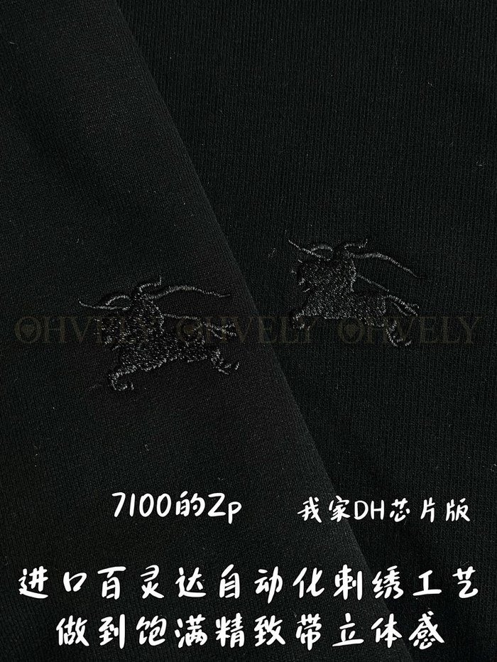 【 ZP 】Burberry 체크 트리밍 코튼 지퍼 후디 (매장가 142만원)