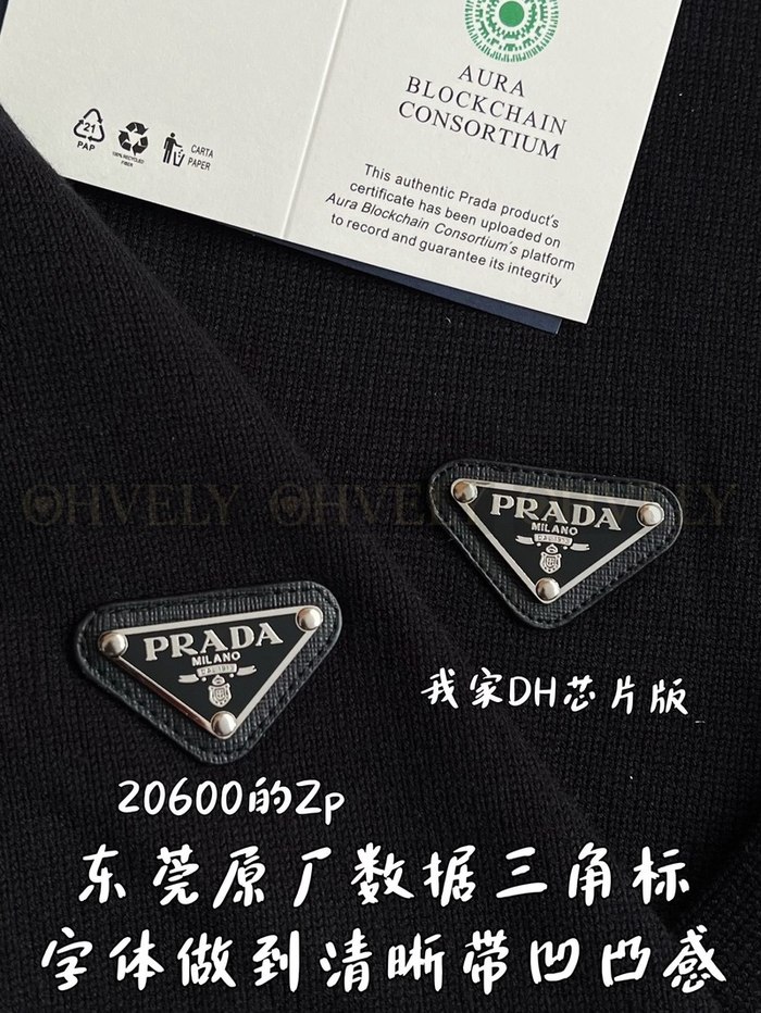 【 ZP 】Prada 집업 후드 (매장가 412만원)