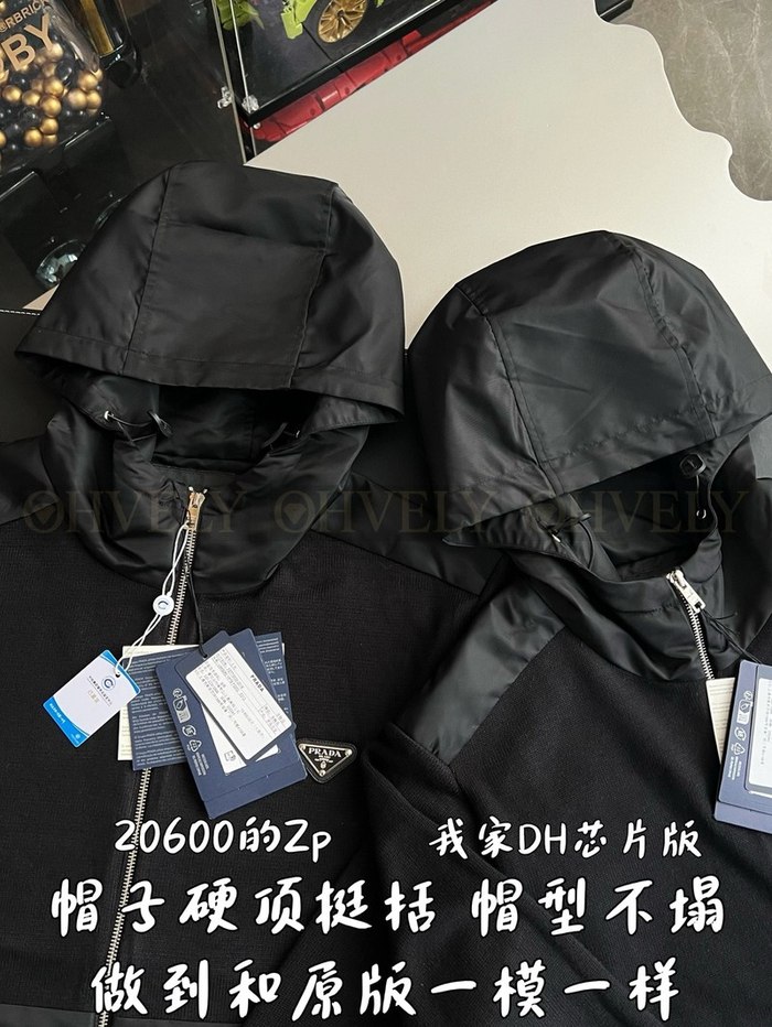 【 ZP 】Prada 집업 후드 (매장가 412만원)