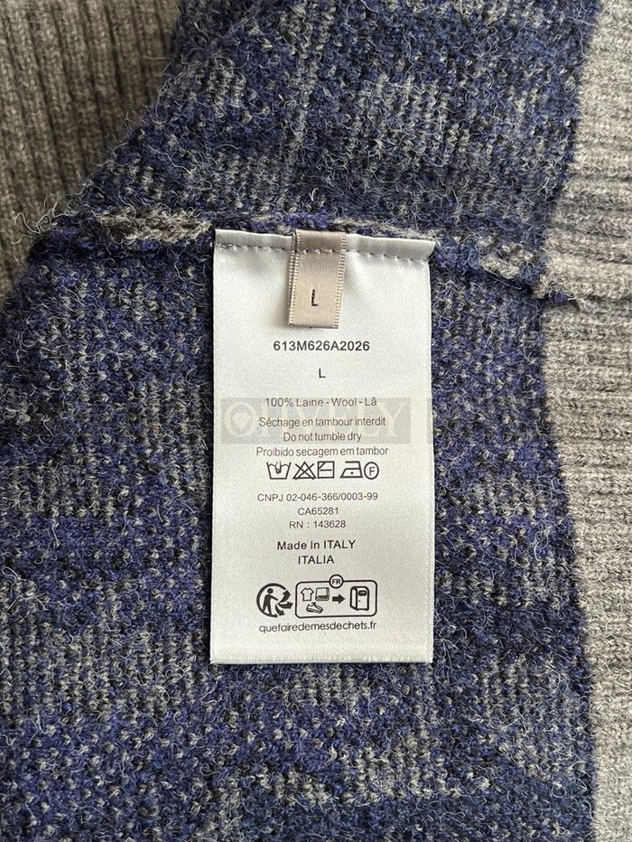 【 ZP 】DIOR 오블리크 스웨터 (매장가 300만원)