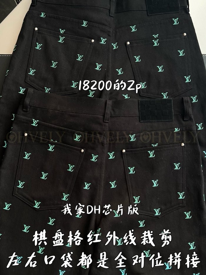 【 ZP 】LOUIS VUITTON 데님 스케이트 팬츠 (매장가 364만원)