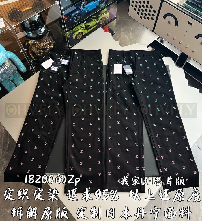 【 ZP 】LOUIS VUITTON 데님 스케이트 팬츠 (매장가 364만원)