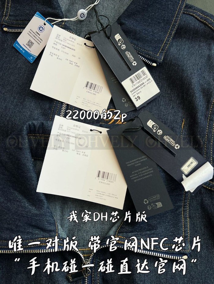 【 ZP 】DIOR 집업 청자켓 (매장가 440만원)